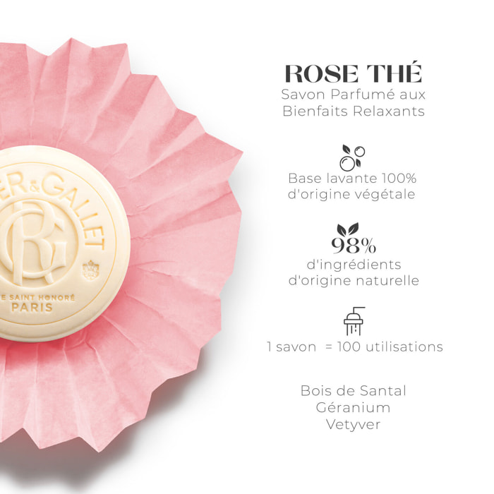 Rose - Savon Bienfaisant