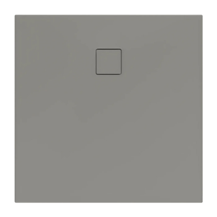 Receveur antidérapant Planeo acrylique gris