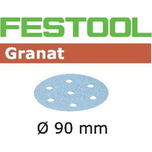 Abrasif STF FESTOOL - D90/6 - grain 40 - 50 pièces - 497363