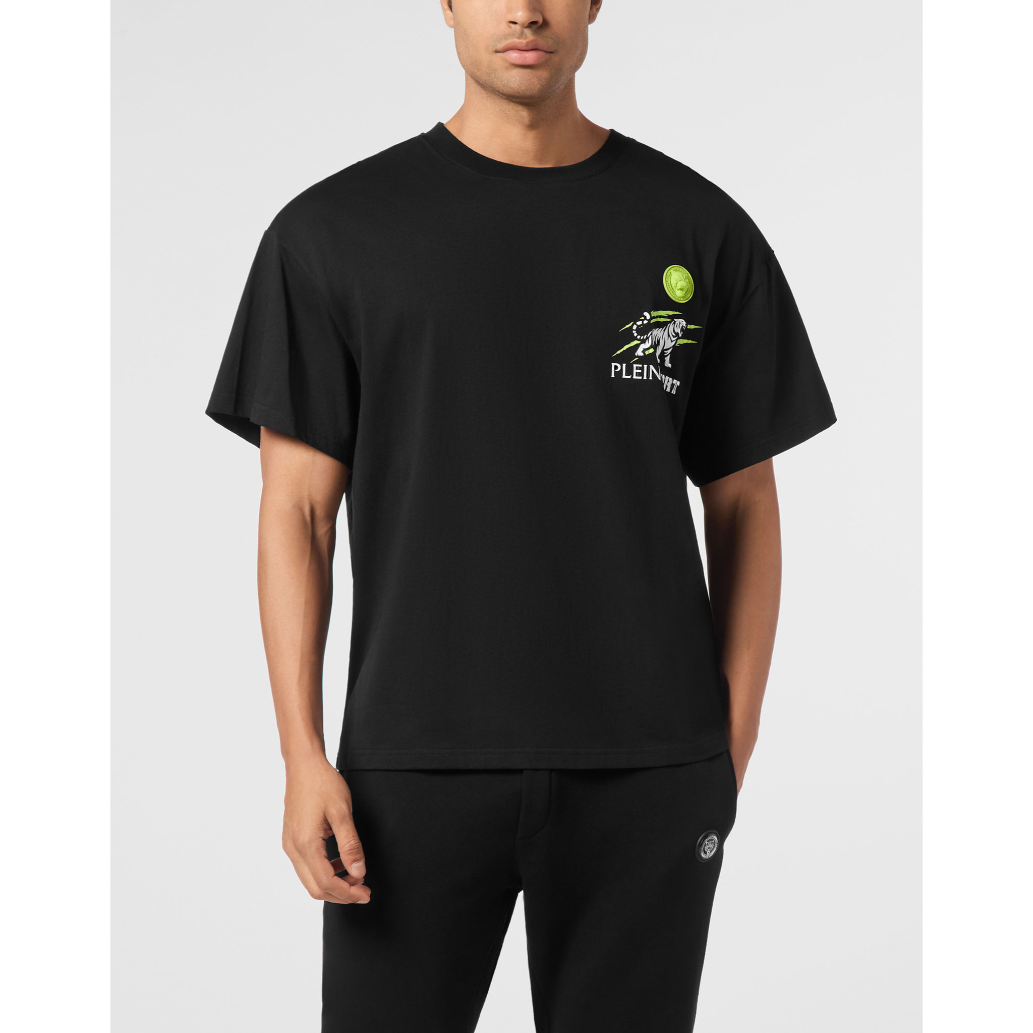 PLEIN SPORT Camiseta Cuello Redondo Ss TIGER