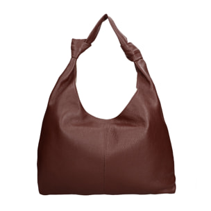 Borsa a spalla da donna Made in Italy - Modello Iduna Lux - 100% pelle - 41.0 x 28.0 x 3.0 cm