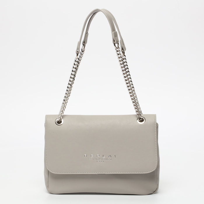 Bolso de hombro - gris