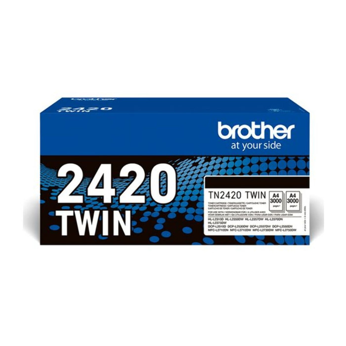 Toner BROTHER TN2420 x2