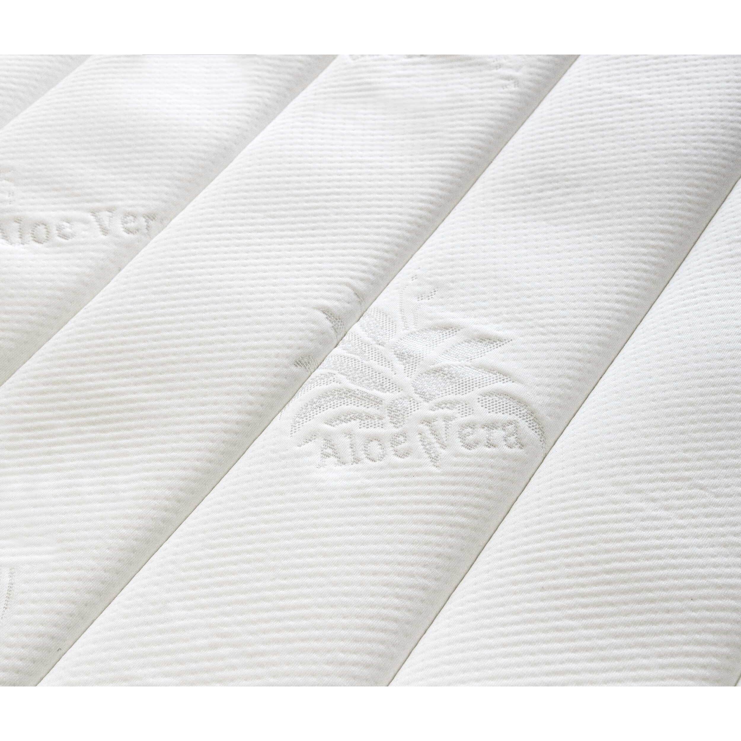 Topper Viscoelástico Aloe Vera Confort, Altura 3 cm