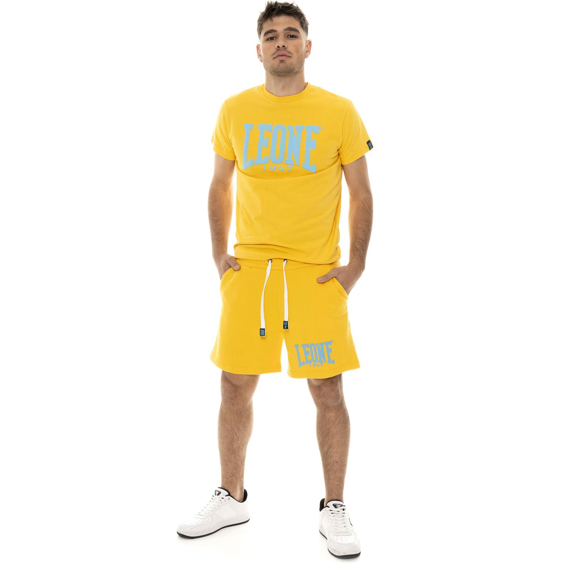 Pantalón corto de hombre Leone Summer Vibes de algodón no perchado