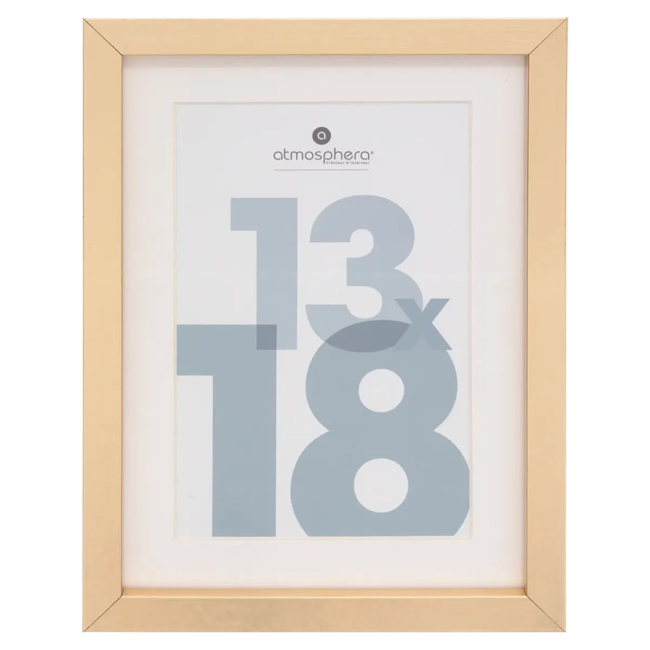 Cadre photo "Manu" doré 13x18cm