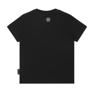 PHILIPP PLEIN T-Shirt Round Neck Ss COURSIVE