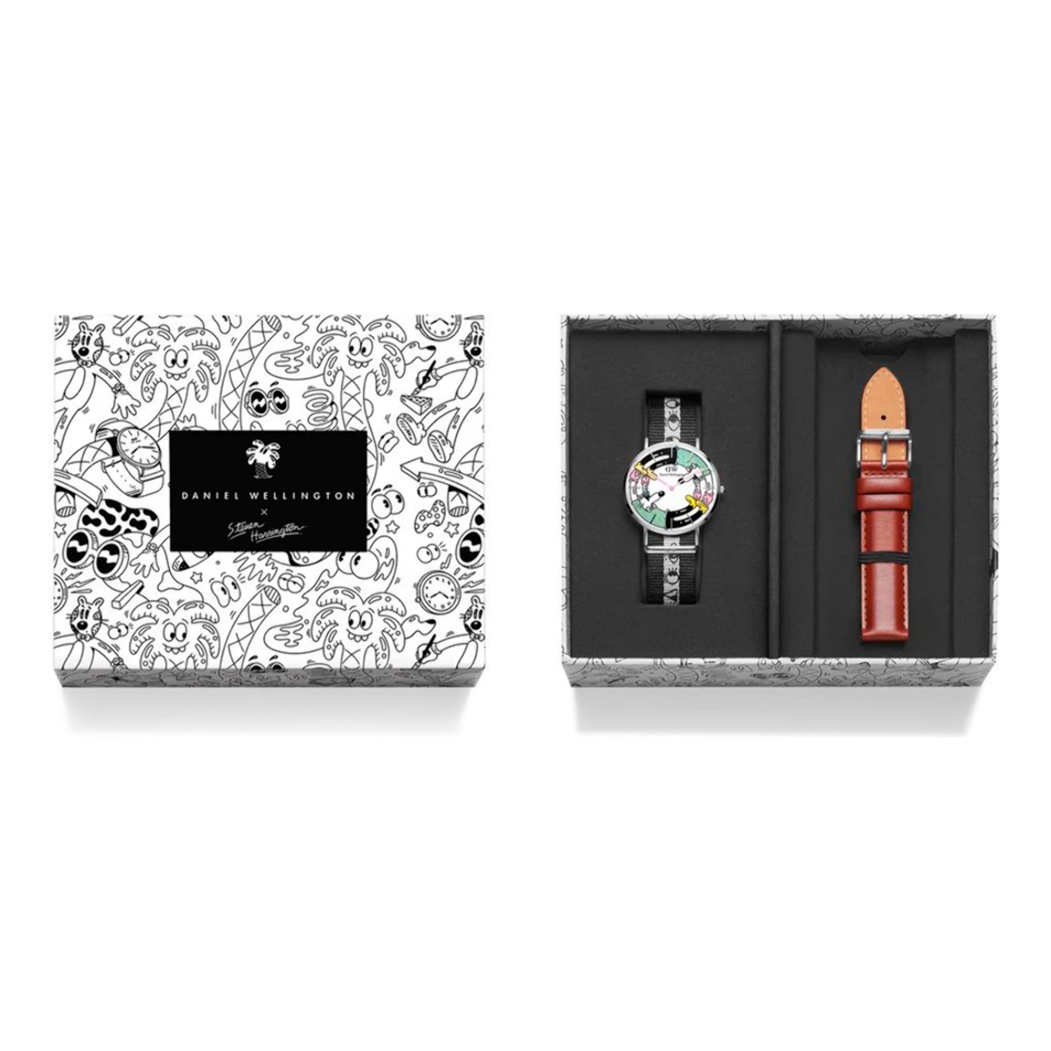 Reloj Daniel Wellington DW00100736 Unisex Analogico Cuarzo con Correa de Tela