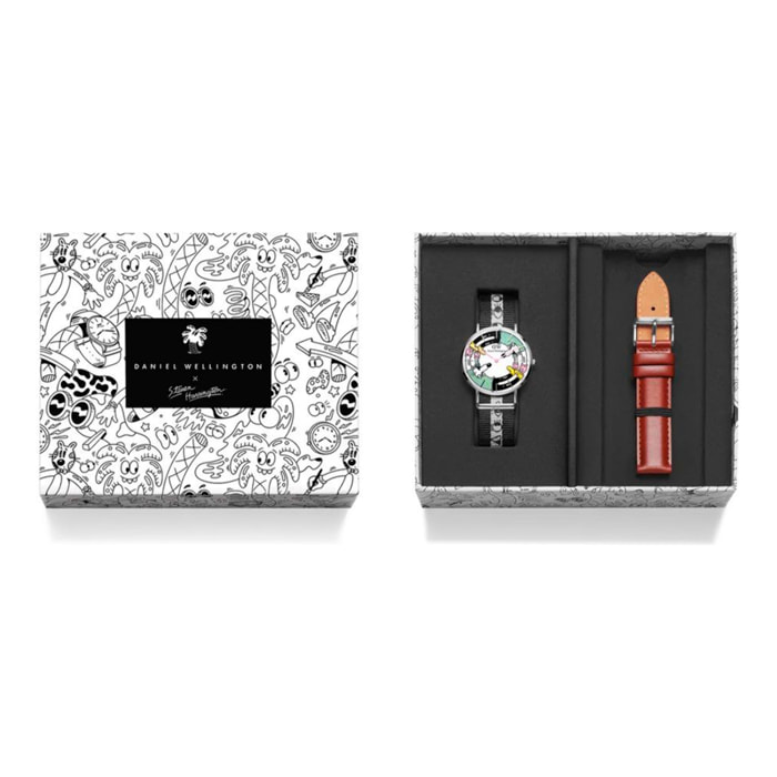Reloj Daniel Wellington DW00100736 Unisex Analogico Cuarzo con Correa de Tela