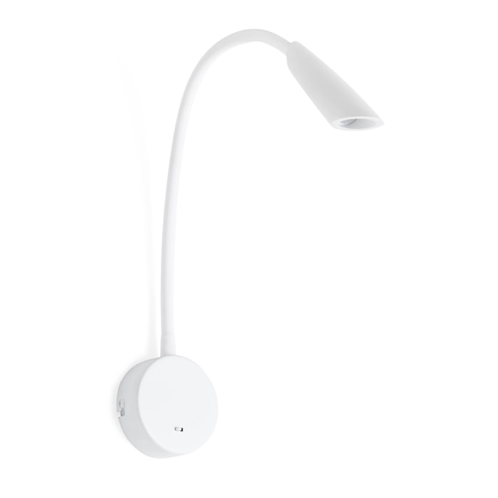 BOKEN Lampe applique lecteur blanc