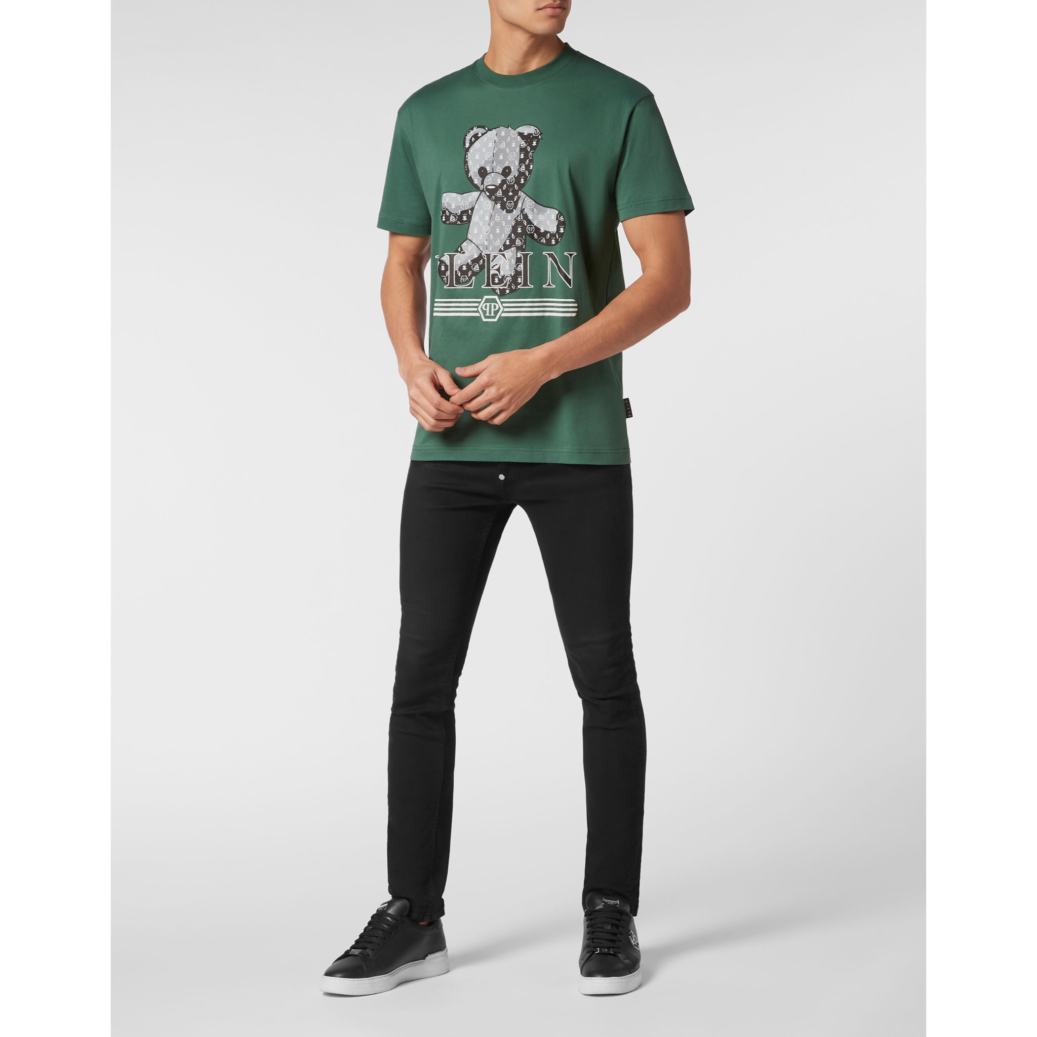 PHILIPP PLEIN T-Shirt Round Neck TATTOO