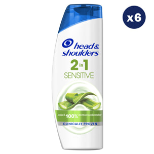 6 2-en-1 Sensitive 270ml, Head & Shoulders