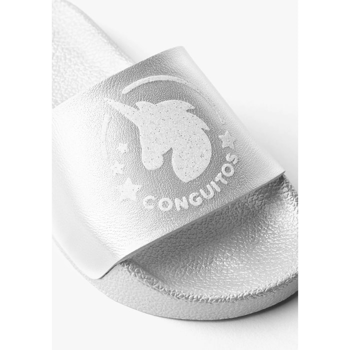 Sandalias Pala Unicornio Plata