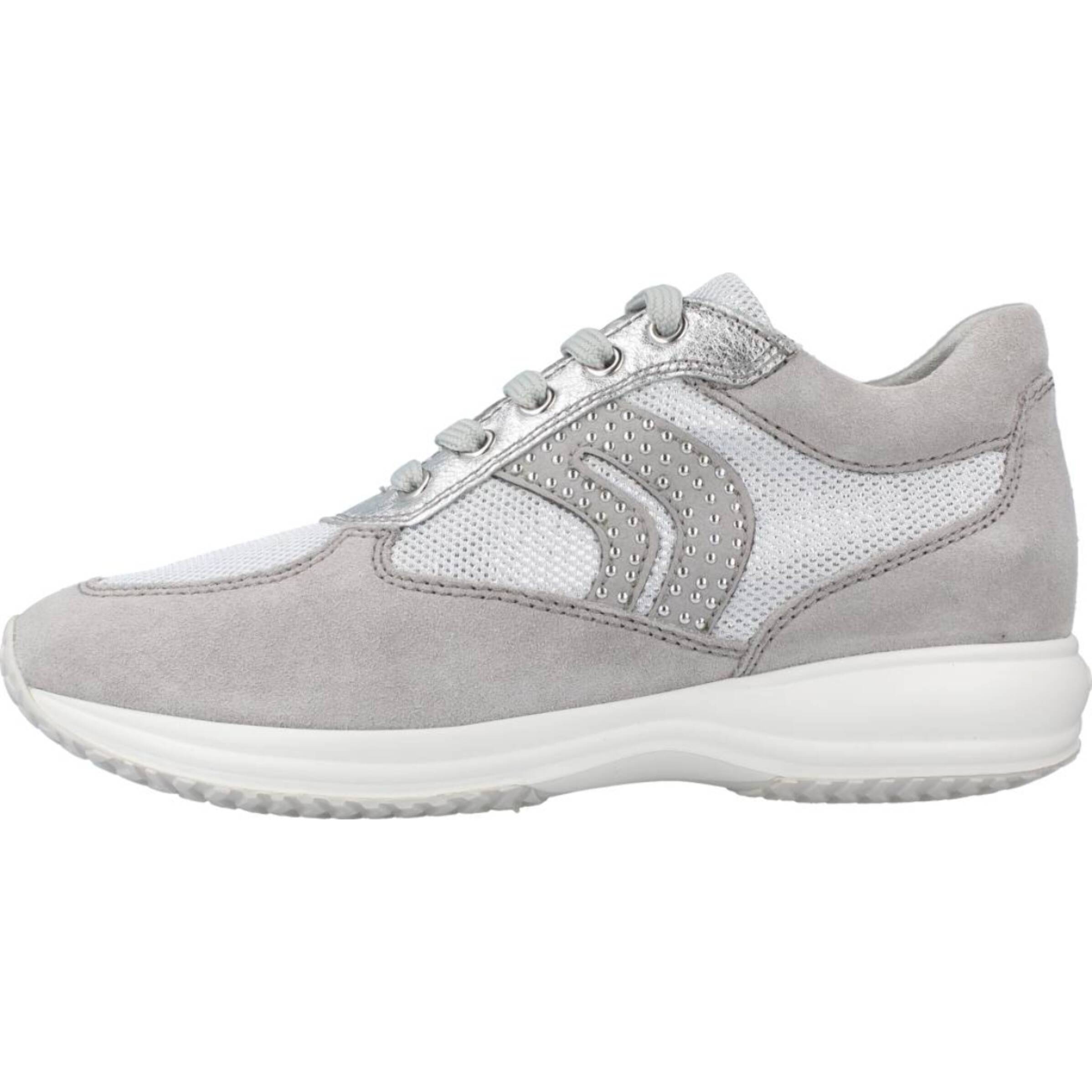 Sneakers de  Mujer de la marca GEOX  modelo D HAPPY Silver