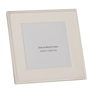 J-Line cadre photo Passe Partout Bord Fin - métal - argent - 2 pcs