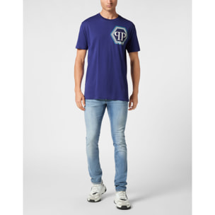 PHILIPP PLEIN T-Shirt Round Neck HEXAGON