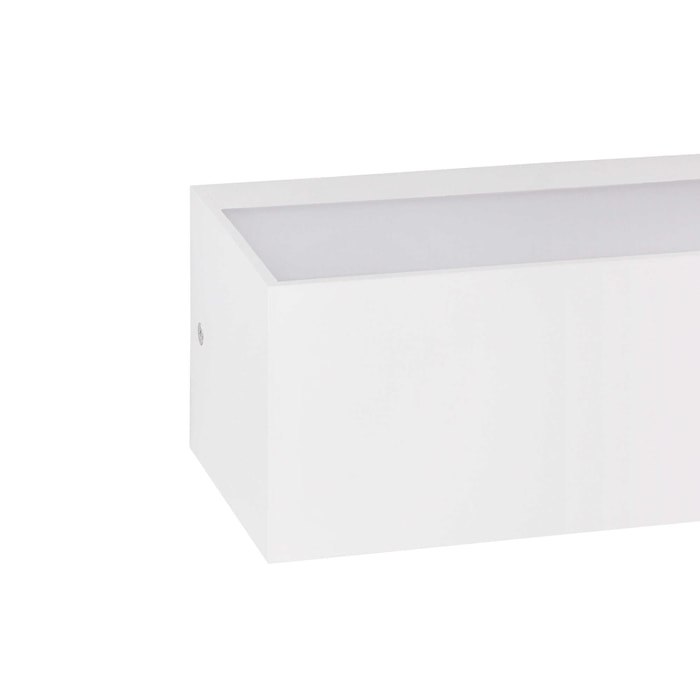 Forlight Ara Small aplique exterior empotrable de paret con luz led  blanco calido 3000K en color blanco