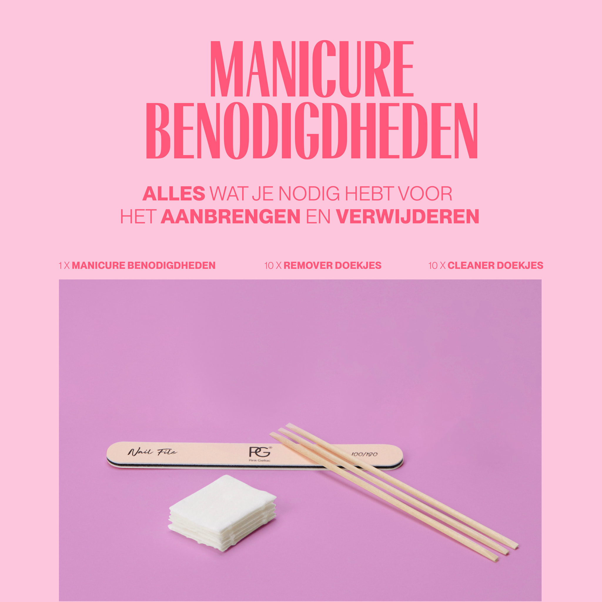 Kit de manucure avec lampe UV LED peche