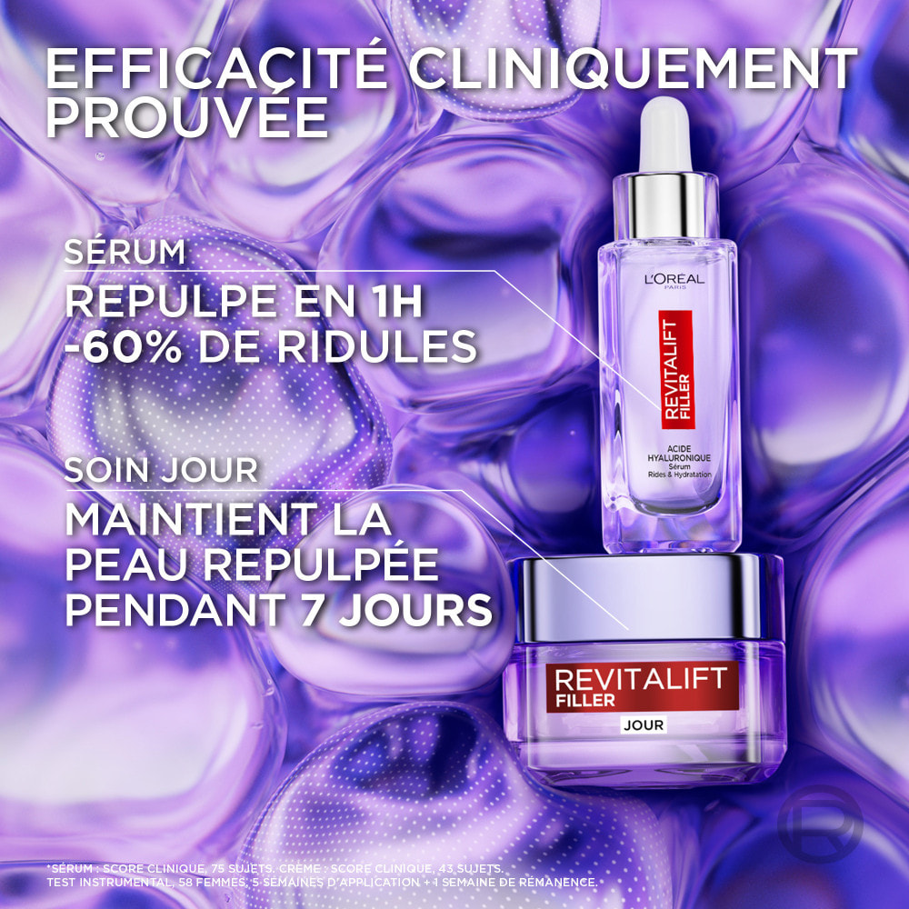 L'Oréal Paris Revitalift Filler Routine Anti-rides 2 produits