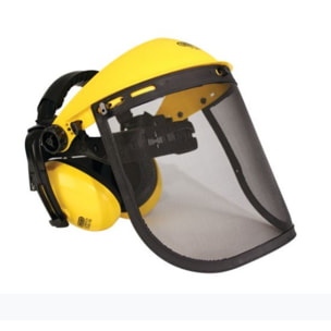 Visière grillagée avec protège oreilles OREGON - Q515061