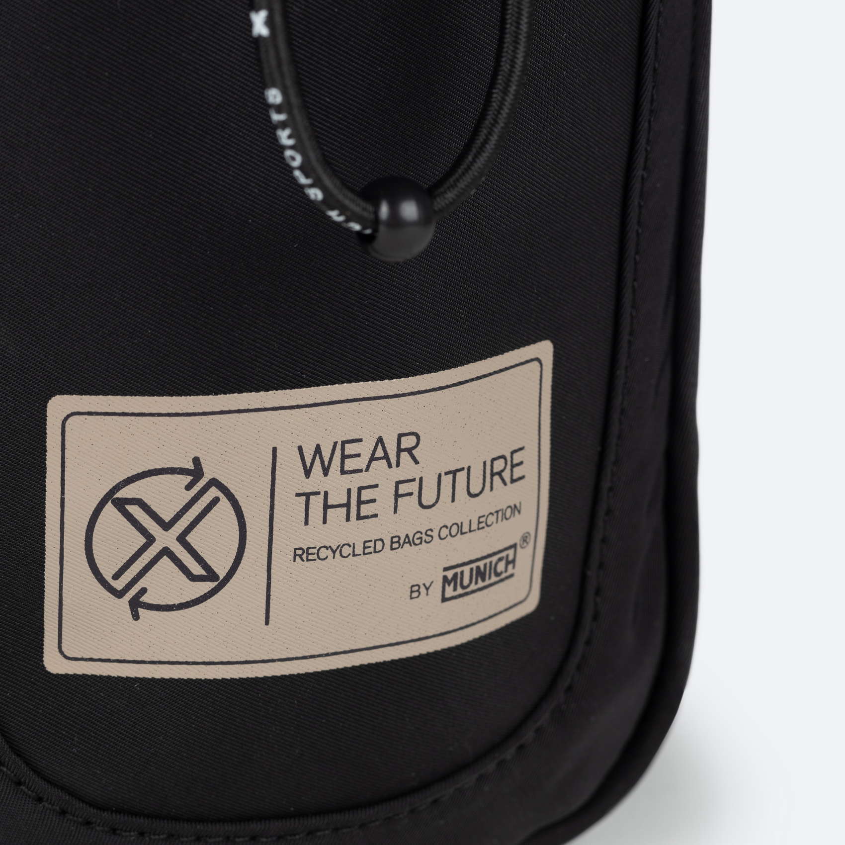 RECYCLED X 2.0 CROSBODY SLIM BLACK