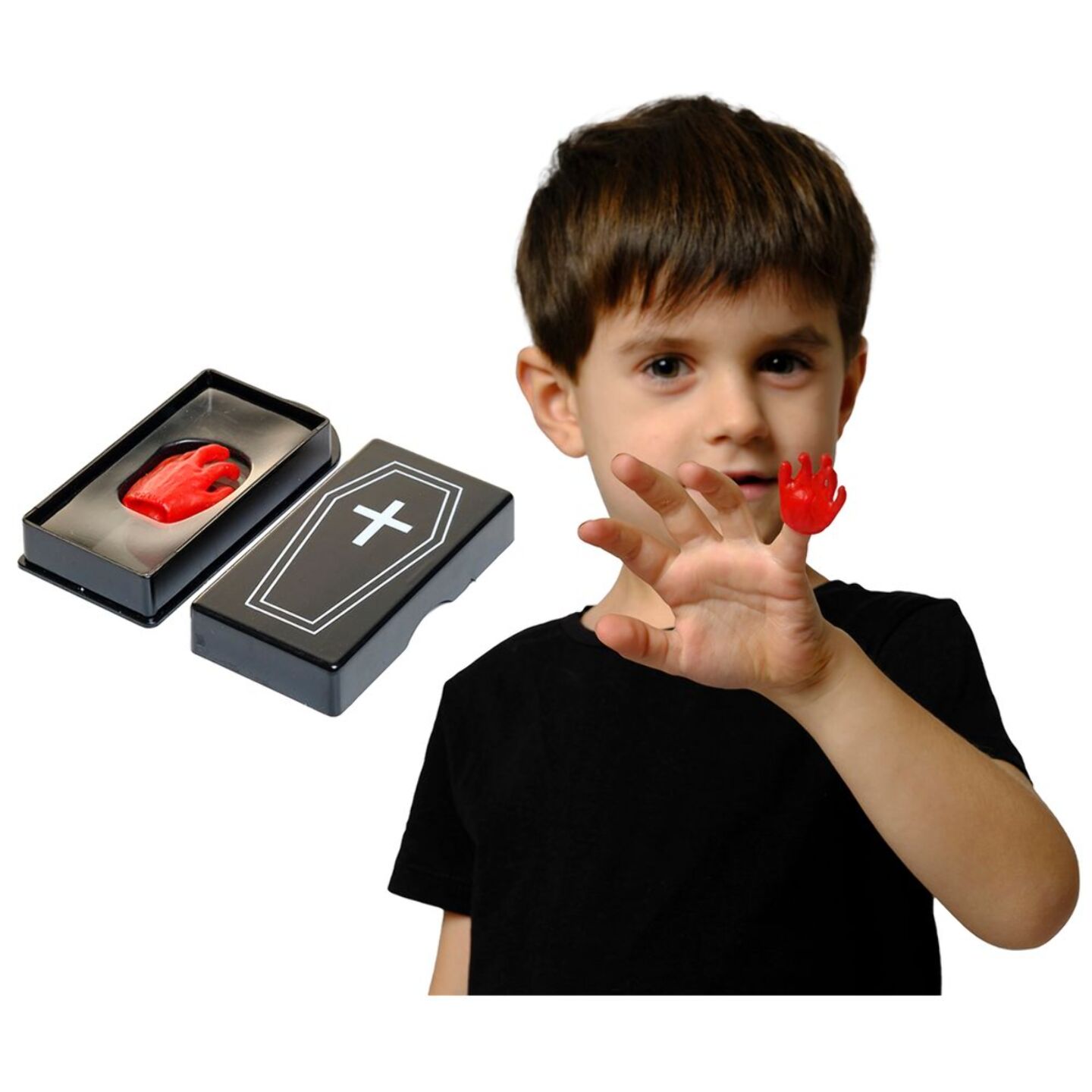 COFRE CON MANO SANGRIENTA