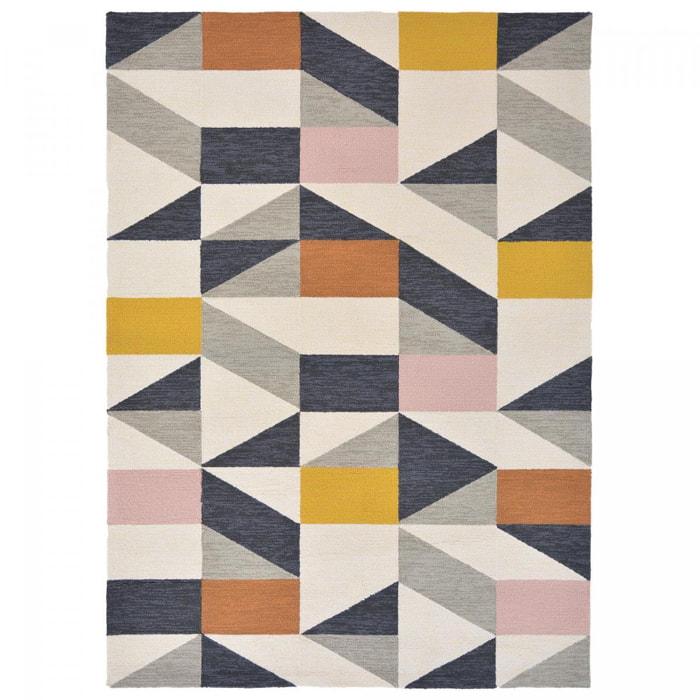 Tapis extérieur tissé kilim rectangle TARU