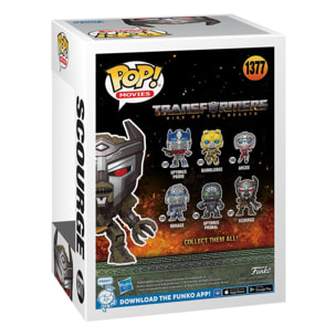 Transformers: L'Ascesa delle Bestie Funko Pop Vinile Figura Scourge 9 Cm