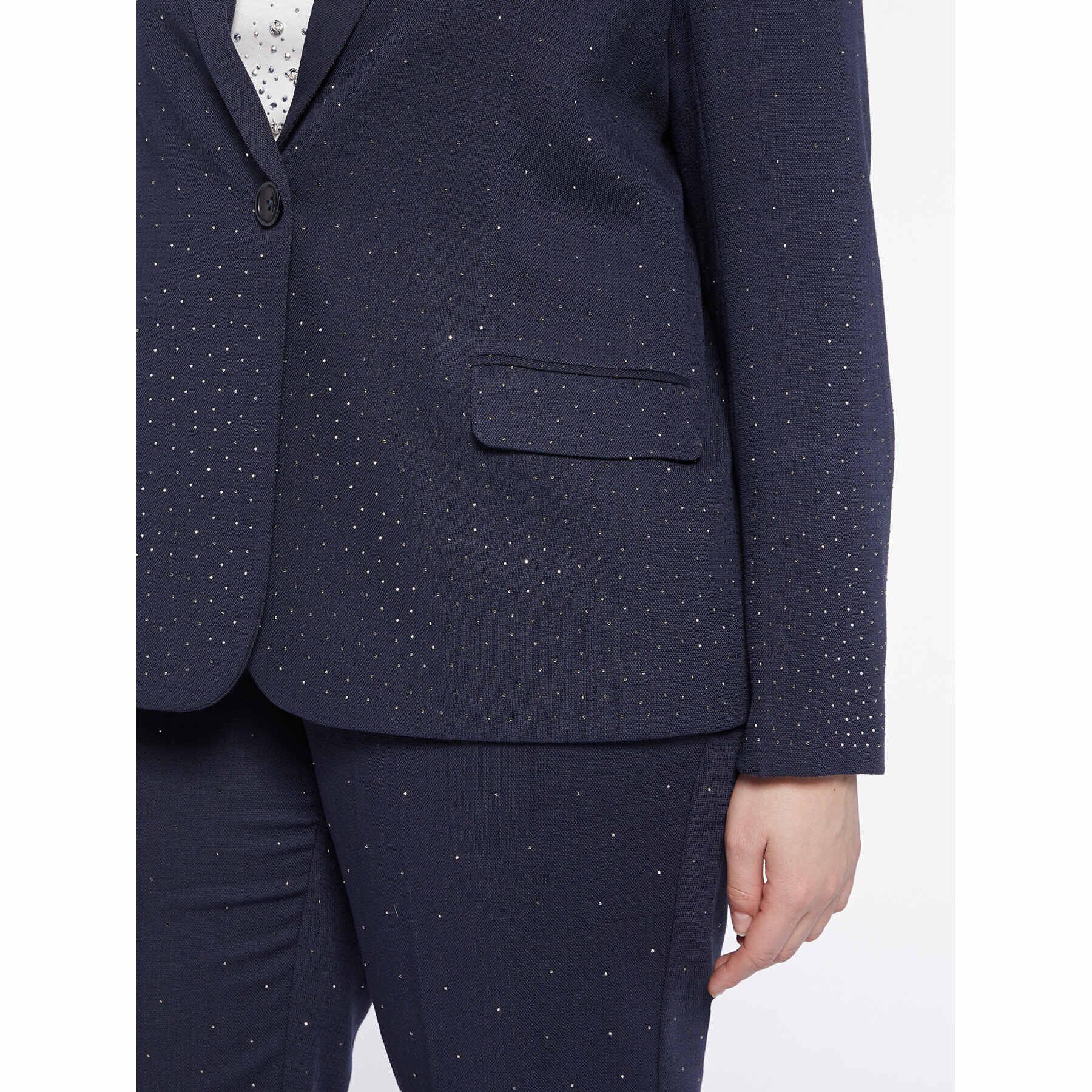 Fiorella Rubino - Blazer con applicazioni - Blu