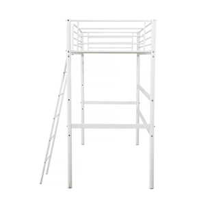 Lit mezzanine "Alora" - 90 x 190 cm - Blanc