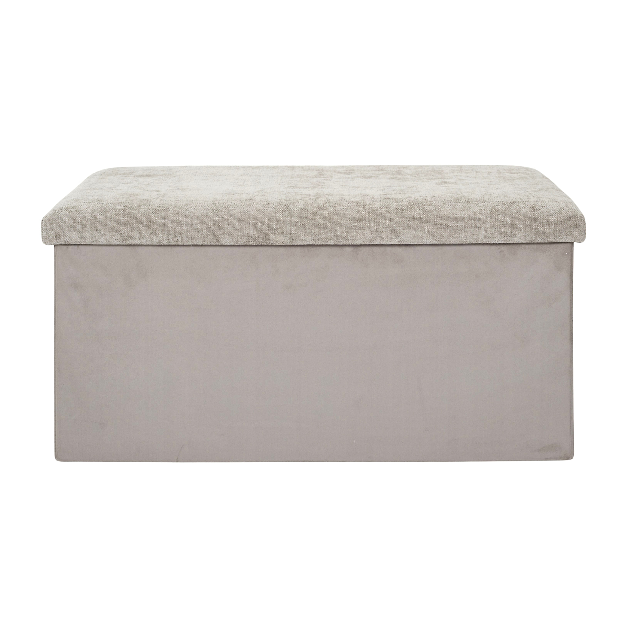 Coffre Banc Pliable Emilia Marron