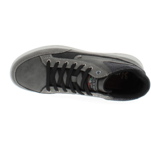 Armata di Mare Scarpe Uomo Sneakers Casual Stringate Alte con Soletta Rimovibile in Memory Foam AMU W24D645 Grey