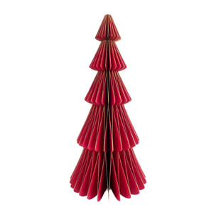 Albero carta - Pezzi 1 - Colore Rosso - 84x180Hx84cm - Bianchi Dino