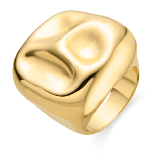 Anillo acabado en oro amarillo de 18K