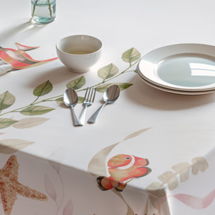 Nappe imprimée anti-tâches COPACABANA MULTICOLORE