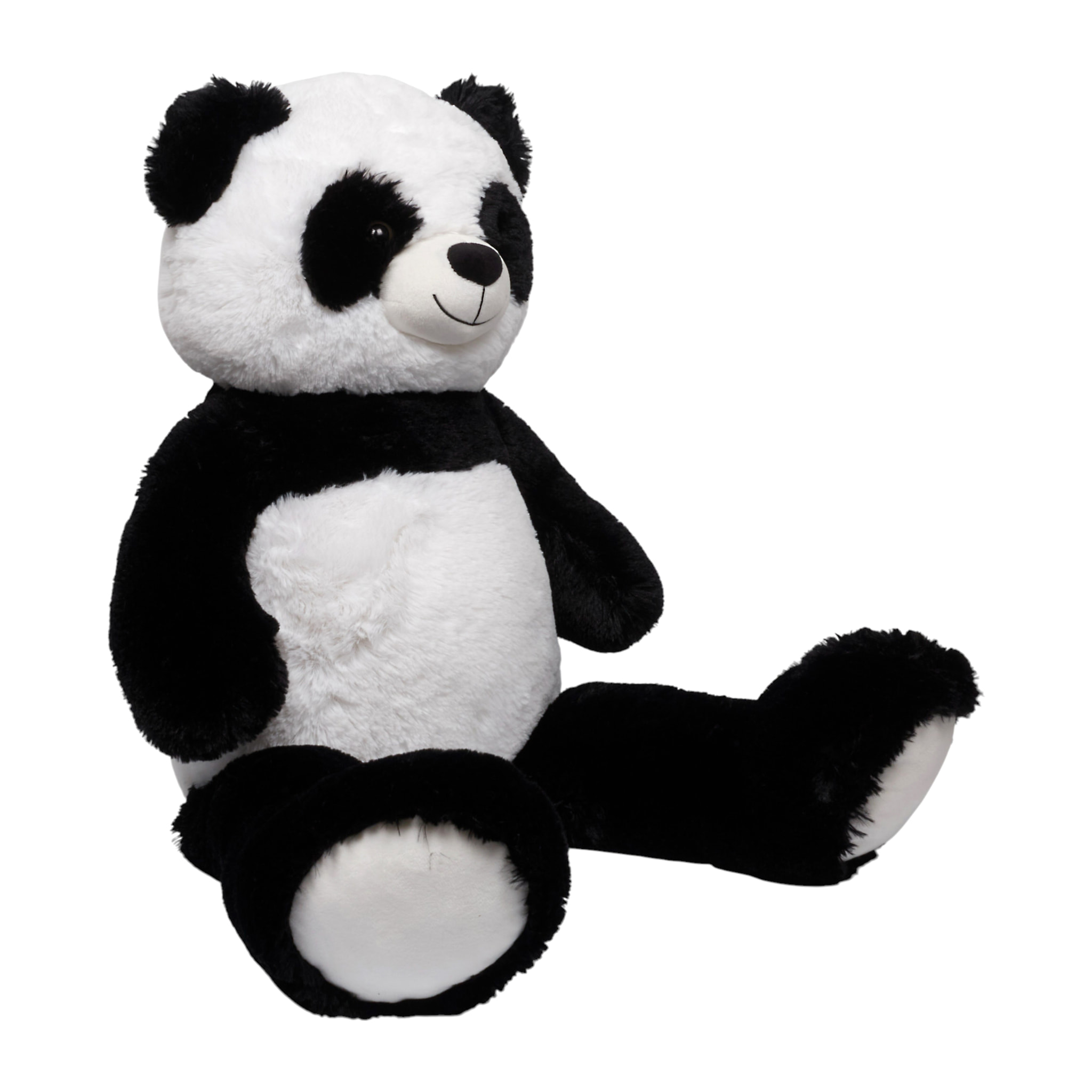 Peluche - JEUX 2 MOMES - Panda - Doux - Imposant - Blanc et Noir