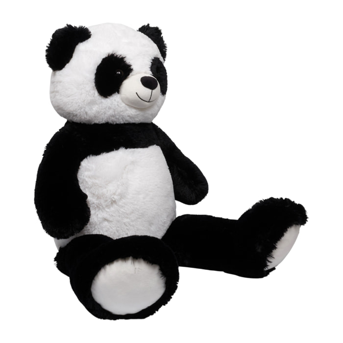 Peluche - JEUX 2 MOMES - Panda - Doux - Imposant - Blanc et Noir