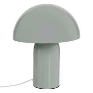 Lampe champignon secteur Lito vert céladon H24,5cm