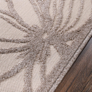 Tapis extérieur tissé kilim rond TUGE