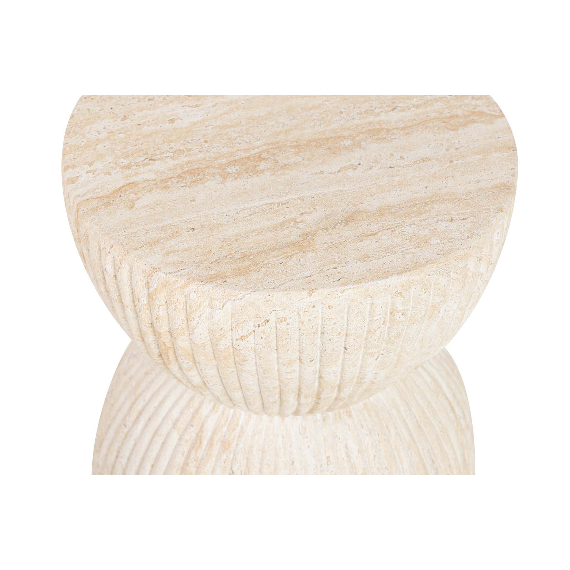 Mesa Auxiliar/taburete Marrón Sedit 38x38x46 Cm