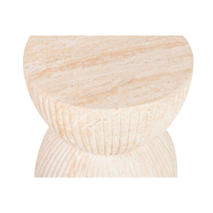 Mesa Auxiliar/taburete Marrón Sedit 38x38x46 Cm