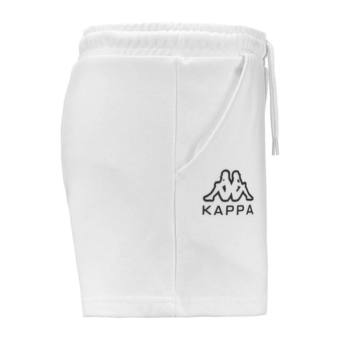 Pantaloncini Kappa Donna LOGO EDILIE Bianco