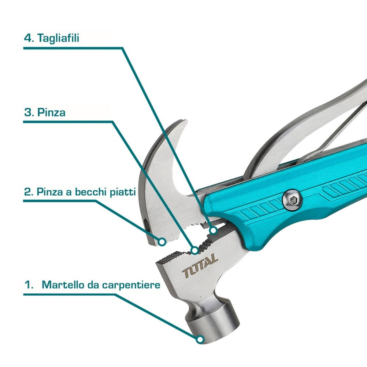 Martello Multifunzione - 12 Funzioni