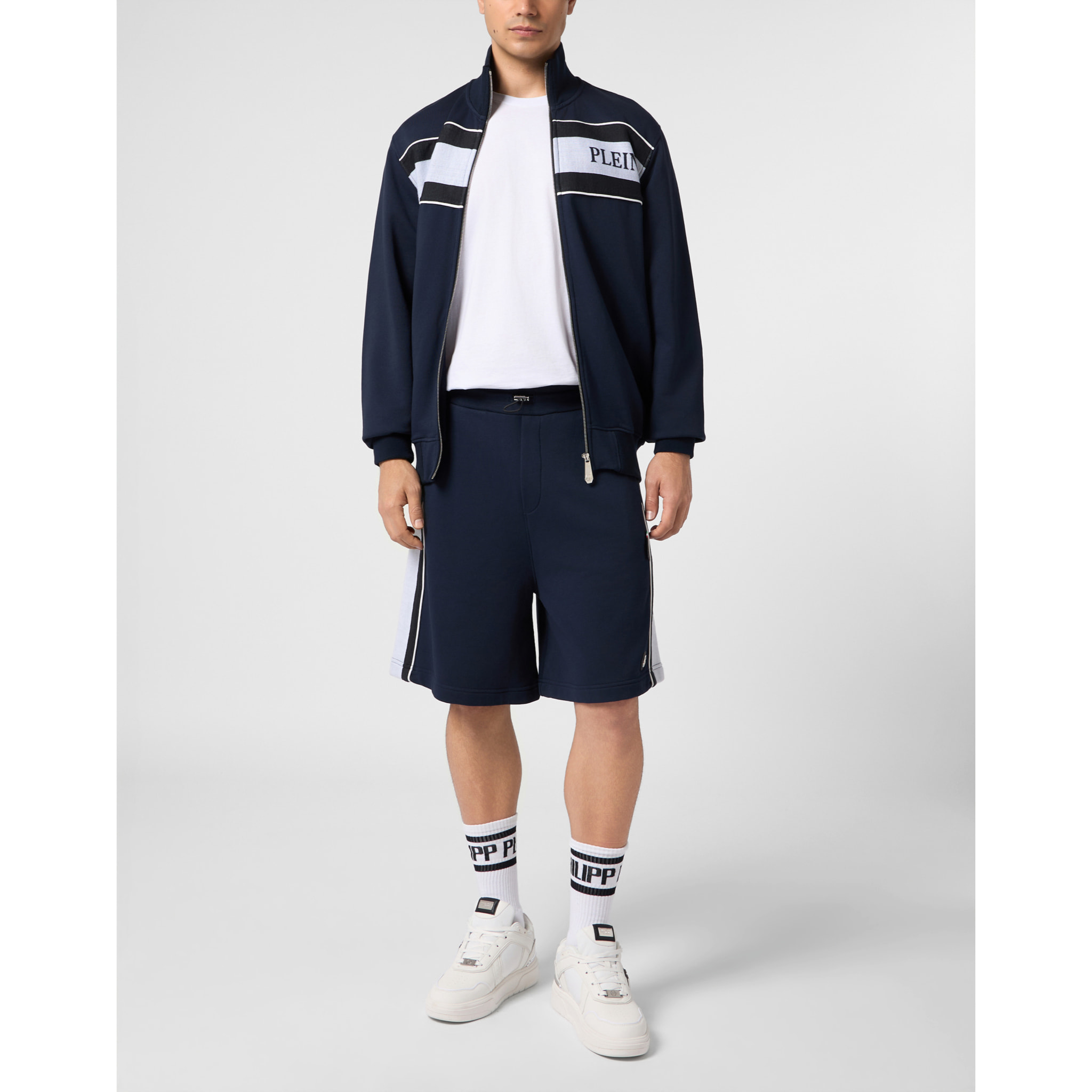 PHILIPP PLEIN Pantalones cortos de chándal LOGO