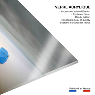Tableau parapluie bleu Tableau plexiglas