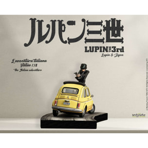 Lupin III L’avventura Italiana Statua Lupin e Jigen 1/18 Infinite Statue