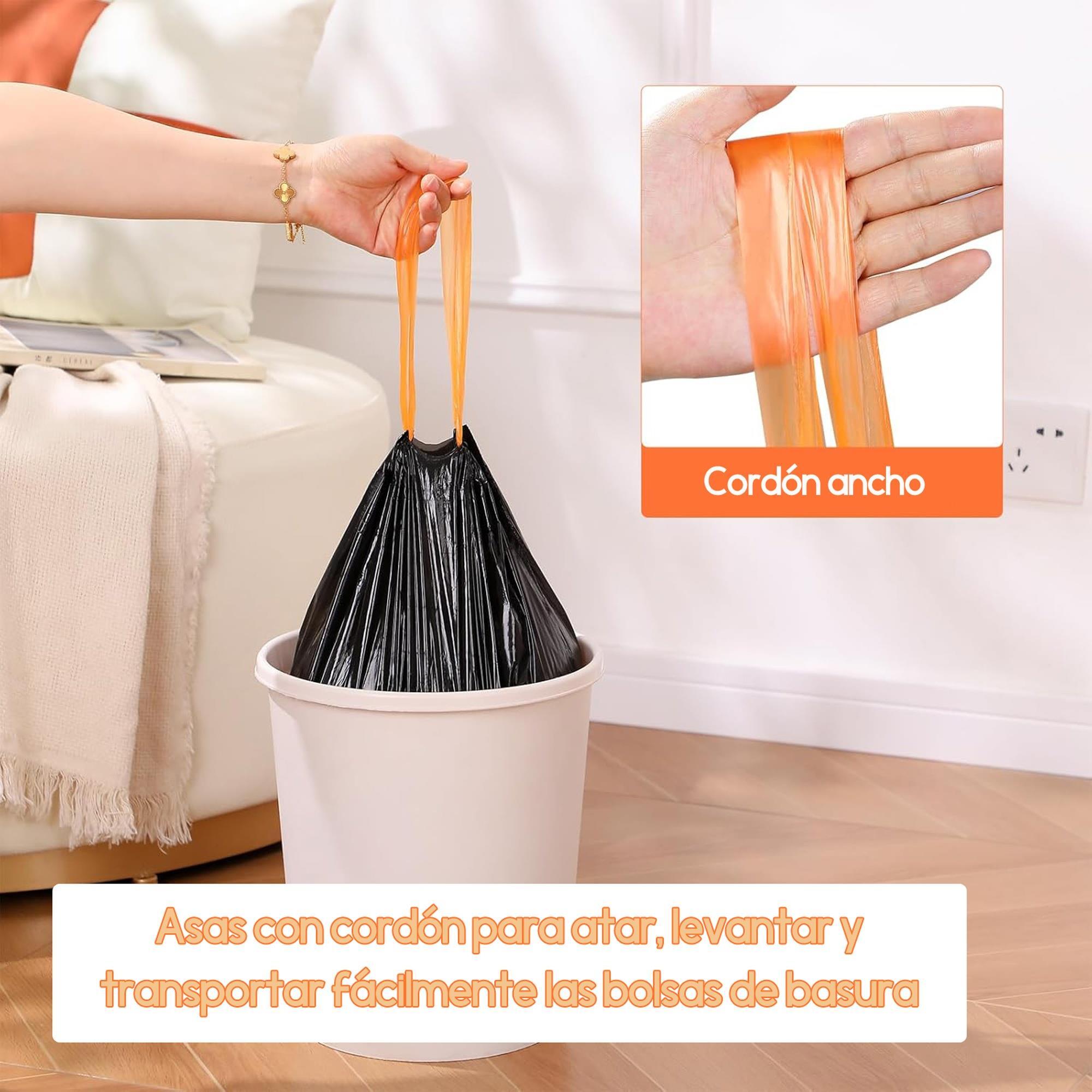 Joybos bolsa de basura en rollo con cordón. 40x50 cm: 10L