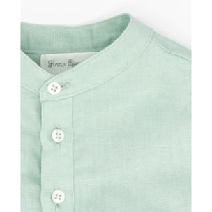CAMISA LINO VERDE