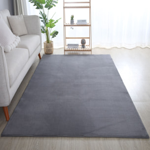 MOSCOU - Tapis uni Gris