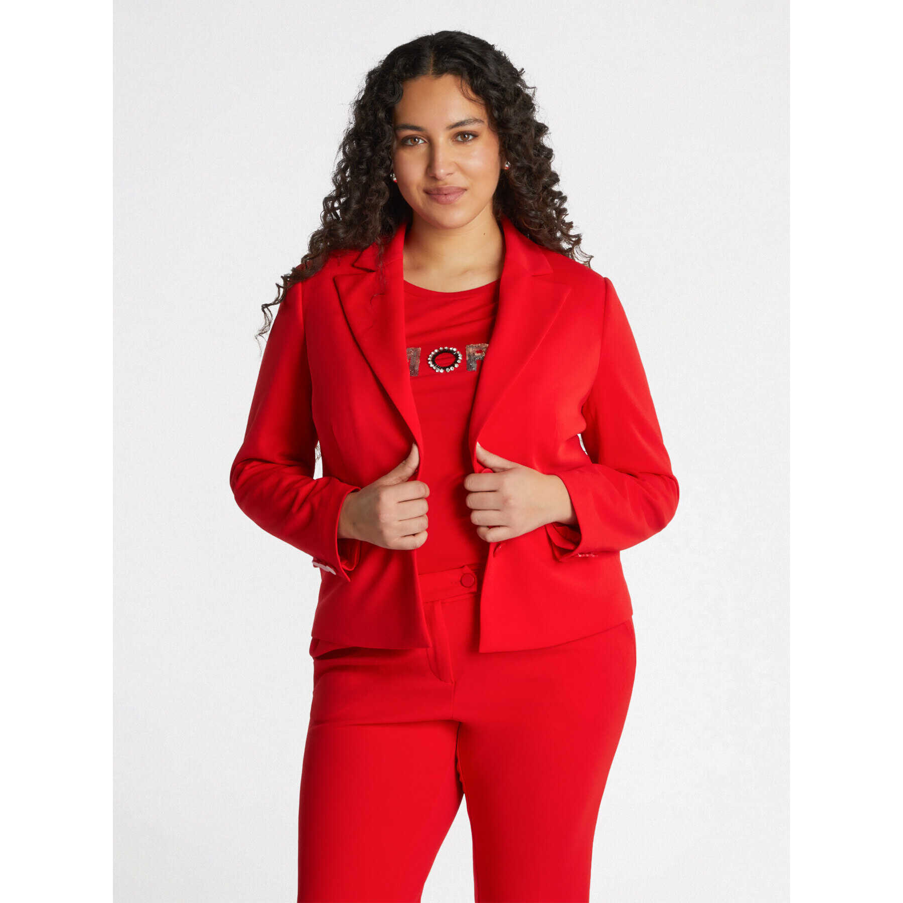 Fiorella Rubino - Eleganter Blazer - Rojo